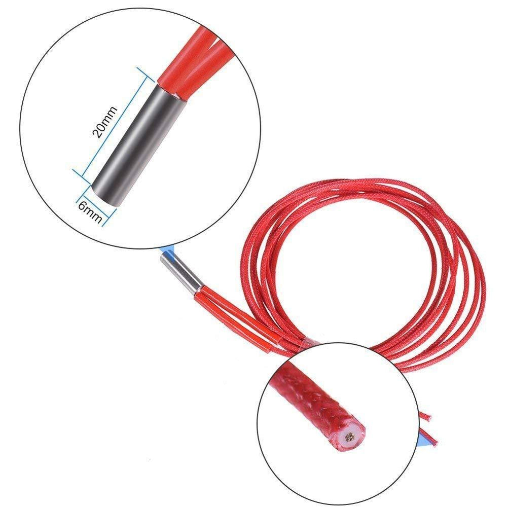 24V 40W Ceramic Cartridge Heater Wire-Robocraze