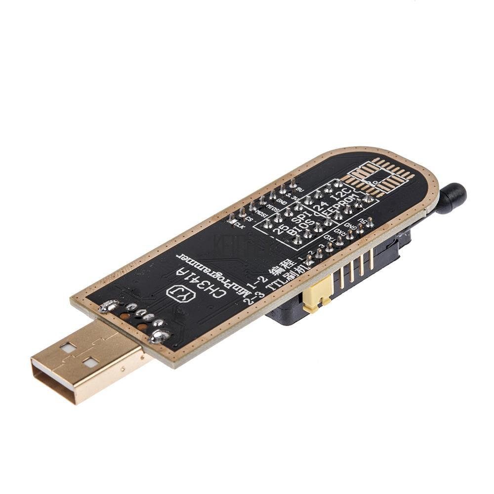 CH341A EEPROM BIOS Programmer – USB programmer for 24/25 series chips. -Development Board -Robocraze