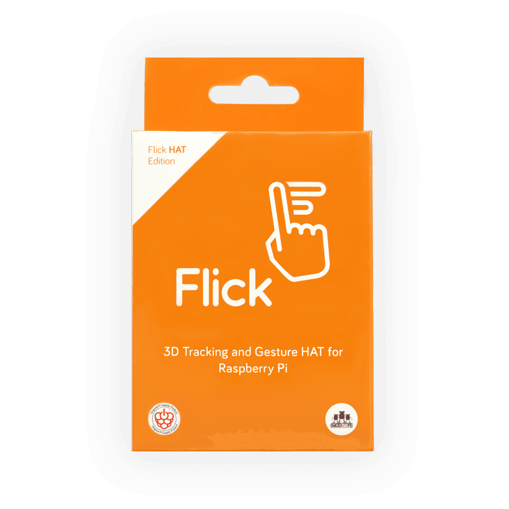 Raspberry Pi Flick Hat 3D Tracking and Gesture Sensor-Robocraze