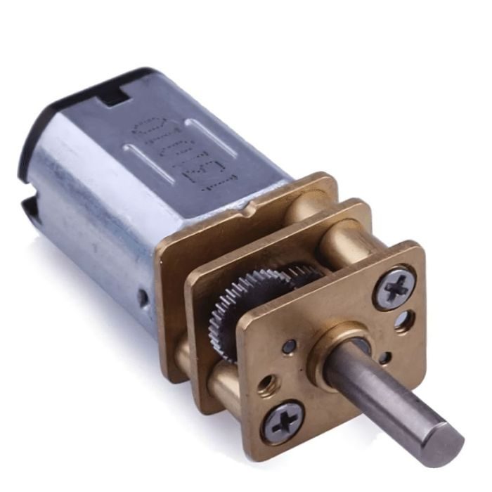 DC 12V 500RPM N20 High Torque Speed Reduction Motor with Metal Gearbox (4x)  - RobotShop