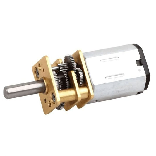 N20 150 RPM High Torque DC Gear Motor, perfect for robotics & DIY electric vehicles – Electric Motors - Robocraze