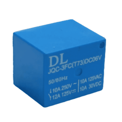 6V Relay Cube – 6V relay cube for low-voltage control applications. -Relay Module -Robocraze