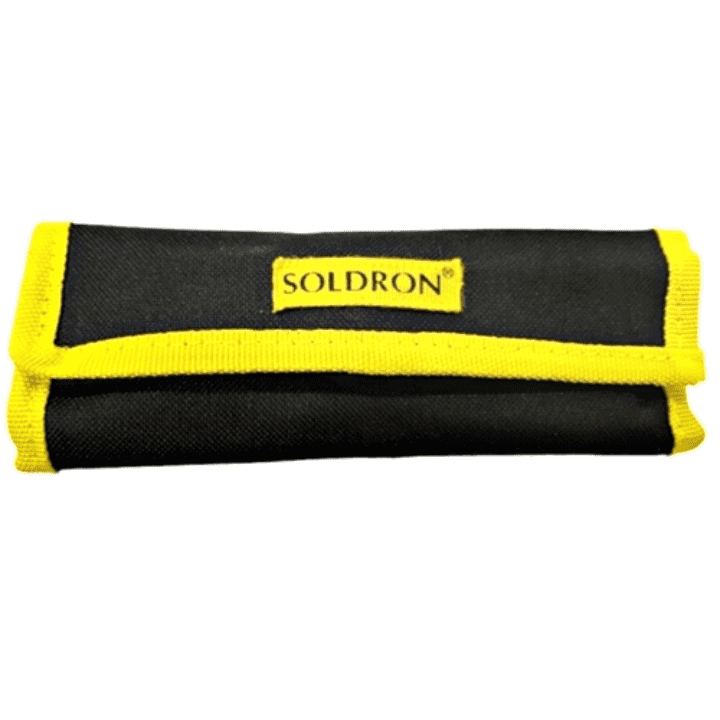 Soldron Tweezer and Cutter Pouch Set – Essential toolset for electronics repairs – tweezer set - Hand Tool - Robocraze