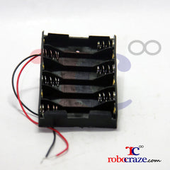 6x AA Battery Holder – For high-voltage DIY electronics. -Battery Accessories -Robocraze