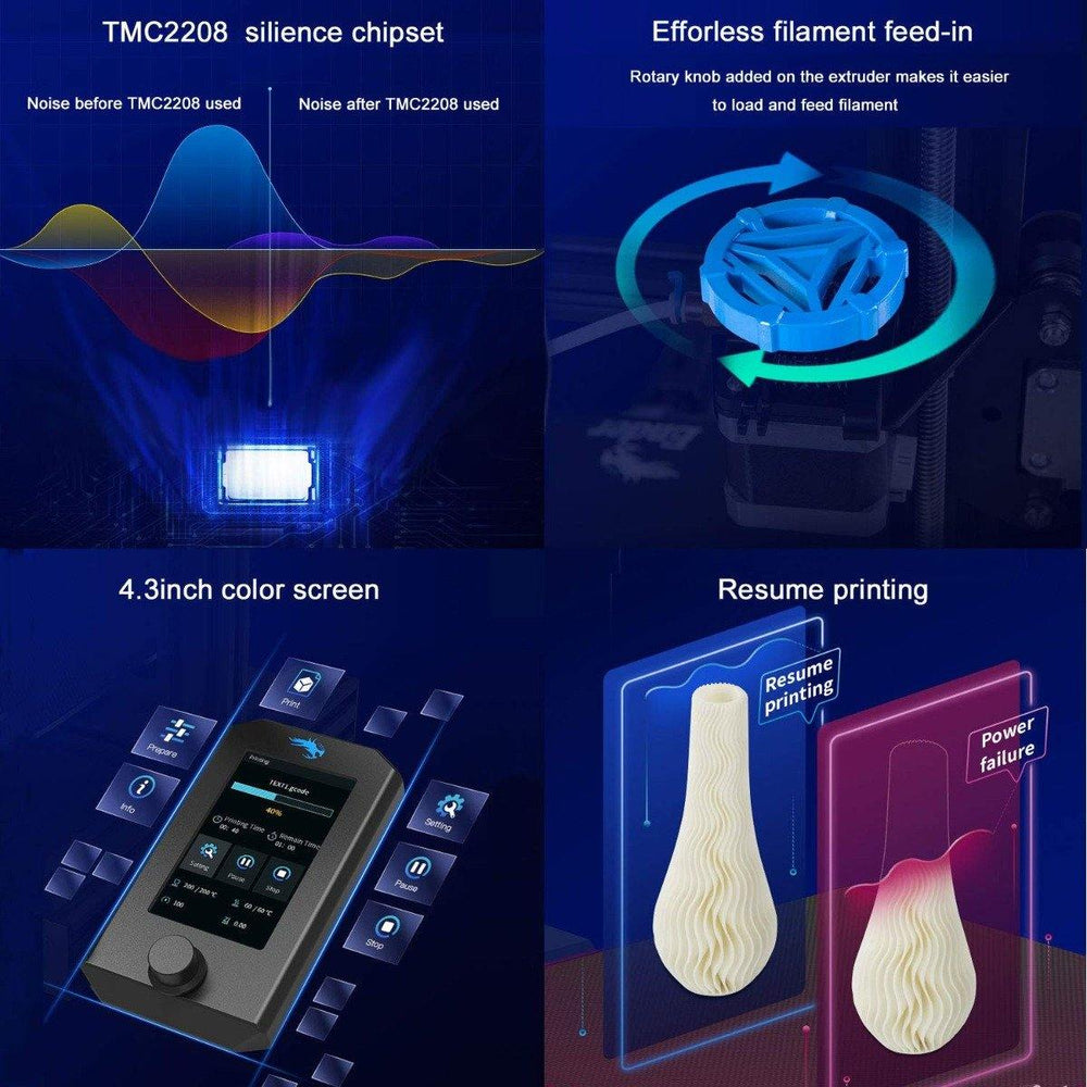 Creality Ender 3 V2 3D Printer-Robocraze
