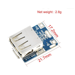 2-in-1 Charge Discharge Board 18650 – DIY lithium power bank module. -Battery Charger -Robocraze