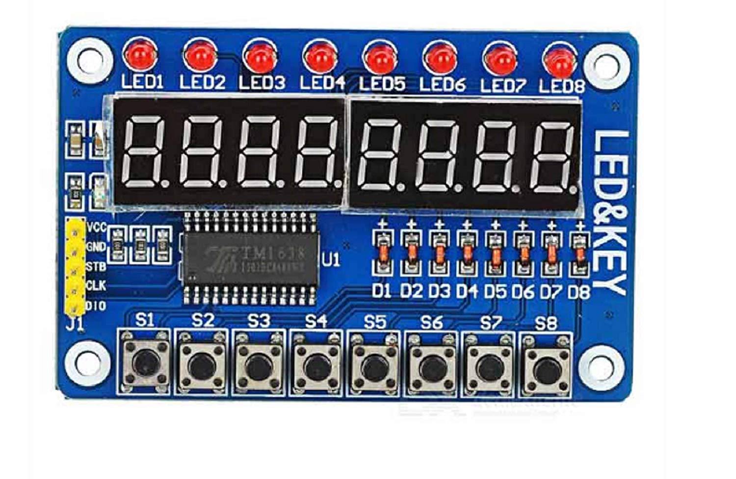 8 Bit Led Array Buy TM1638 8-Bit Digital LED Display module For AVR Arduino online in ...