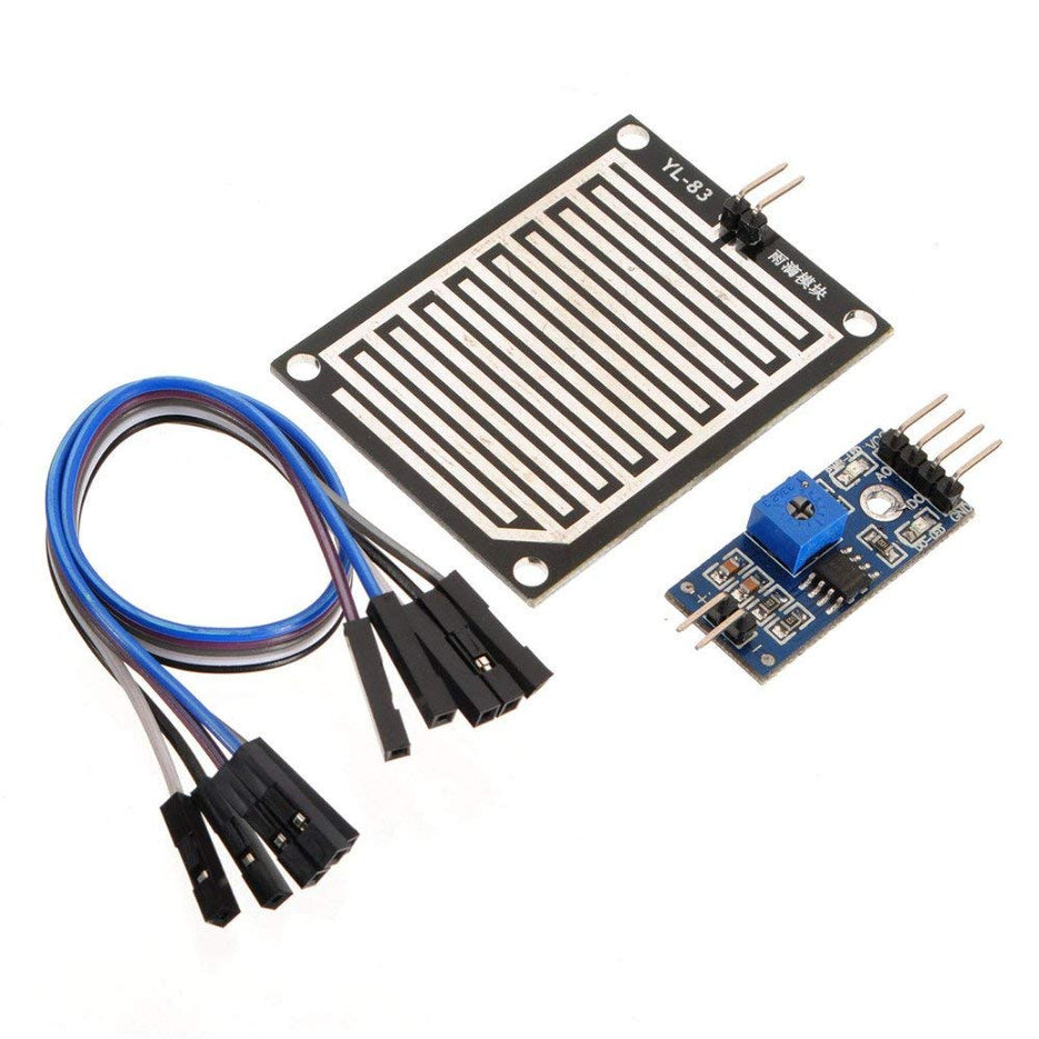 Raindrop Sensor – Working Principle & Applications – Robocraze