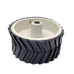 70x40mm Gear Motor Wheel – High-durability wheel for robotics. -Robot Wheels and Chassis -Robocraze