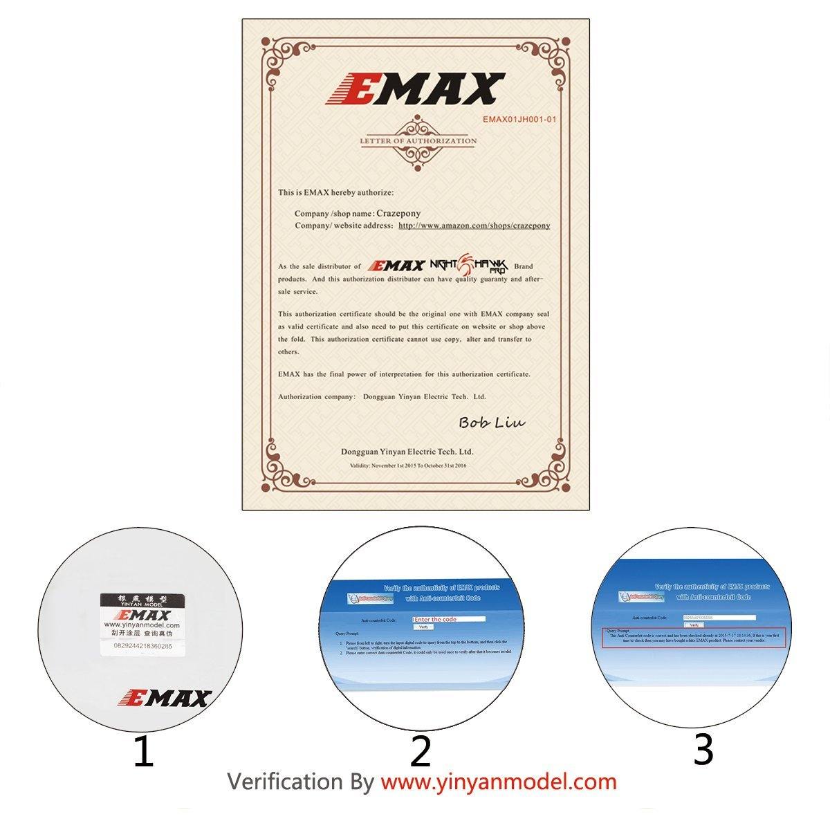 Emax MT2213 920KV Brushless Drone Motor + 1045 Propeller – Efficient motor for drones. -DIY Drone Parts -Robocraze