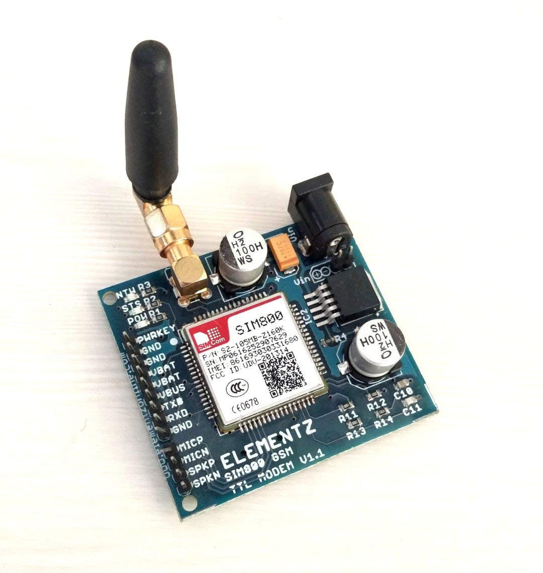 SIM800 UART TTL GSM Modem Module With SMA Antenna-image-42