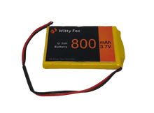 Witty Fox 3.7V 800mAh Li-ion GPS Battery-Robocraze