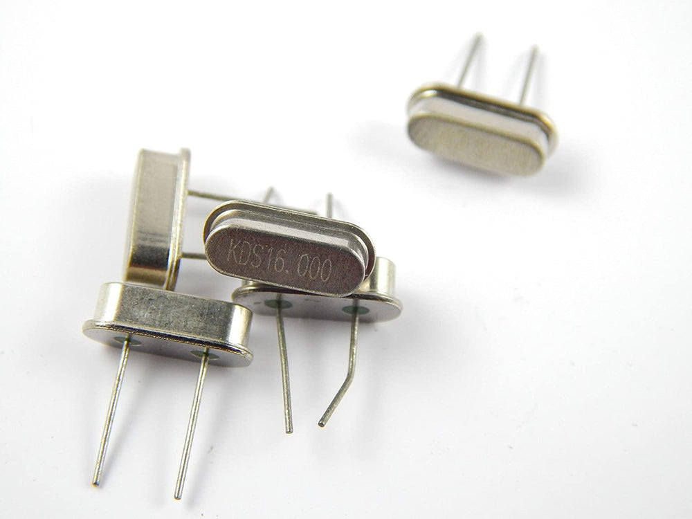 16MHz Crystal Oscillator (10PC) – Accurate timing for microcontrollers. -Basic Components -Robocraze