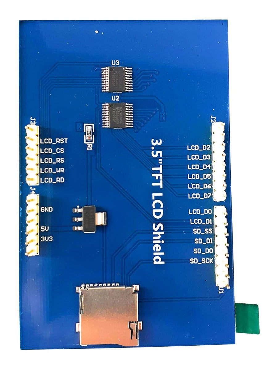 Robocraze 3.2 inch LCD Module 320*240 TFT Resistive Touch Screen Panel with SPI Interface for Arduino Mega-Robocraze