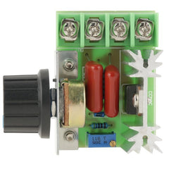 220V AC 2000W SCR Voltage Regulator – High-power motor speed controller. -Robocraze