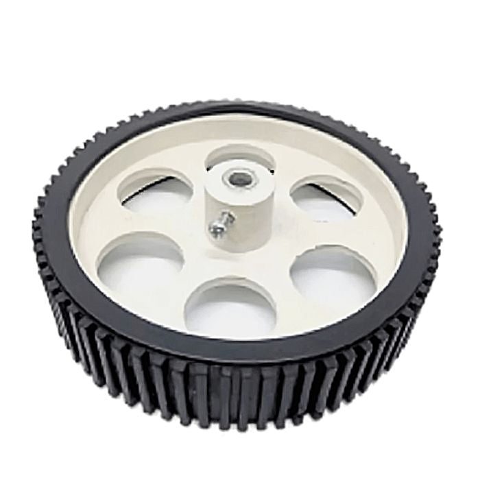 100X20mm Wheel for Gear Motor – Robust motor wheels for smooth robot movement – Robot Wheels and Chassis - Robocraze