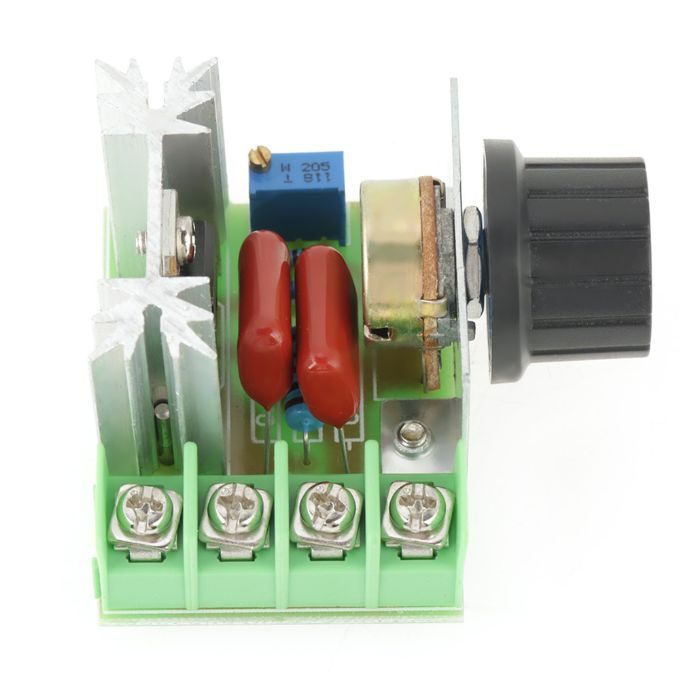 220V AC 2000W SCR Voltage Regulator – High-power motor speed controller. -Robocraze