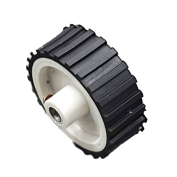 5x2cm Robotic Tyre for DC Motor – Durable wheel for robotics & automation. -Robot Wheels and Chassis -Robocraze