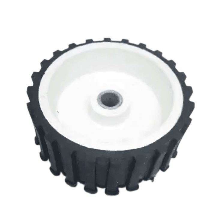 5x2cm Robotic Tyre for DC Motor – Durable wheel for robotics & automation. -Robot Wheels and Chassis -Robocraze