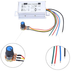 9-60V 20A DC Motor Speed Controller – Adjustable motor speed controller for industrial motors – Robocraze