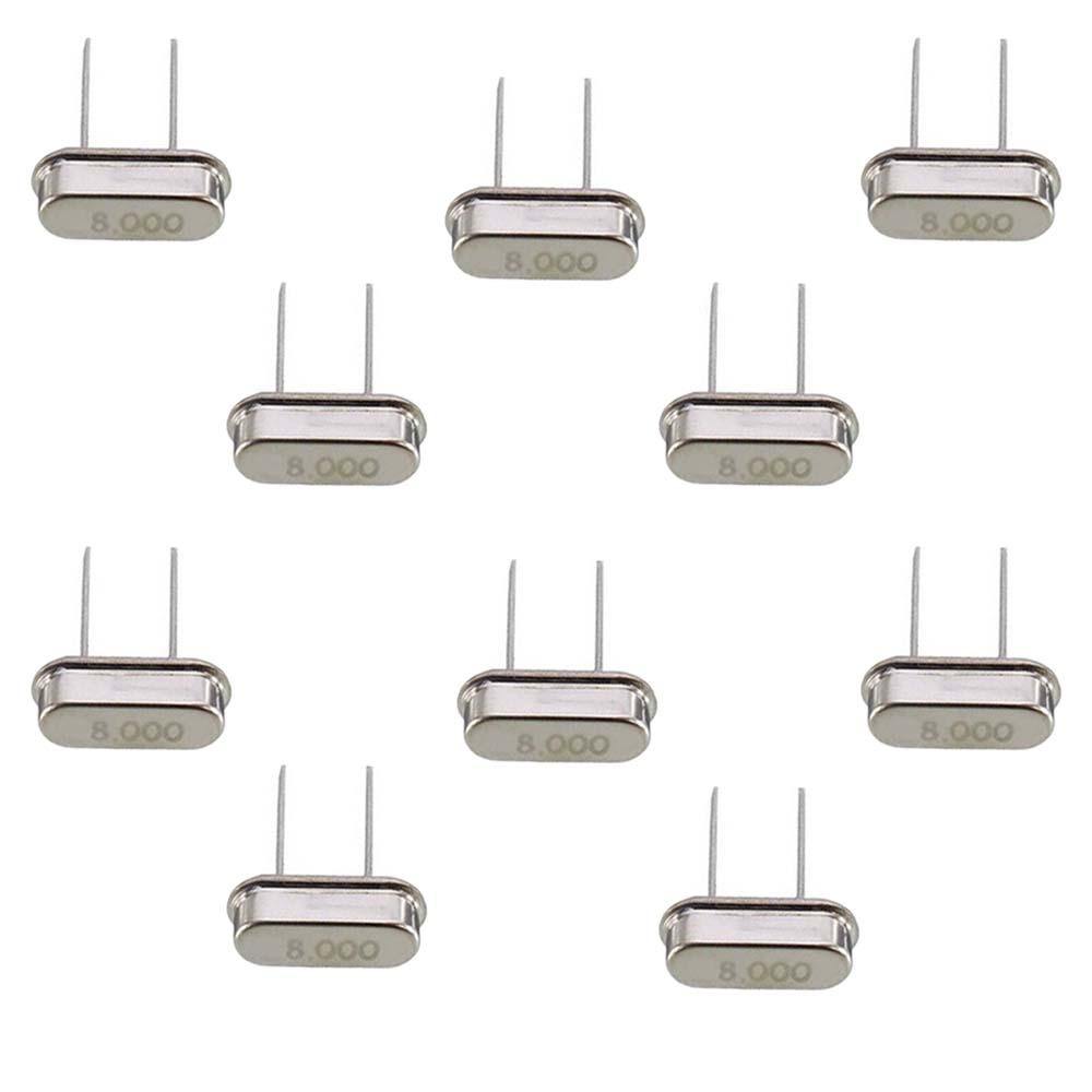 8MHz Crystal Oscillator (10PC) – Embedded system oscillators. -Basic Components -Robocraze