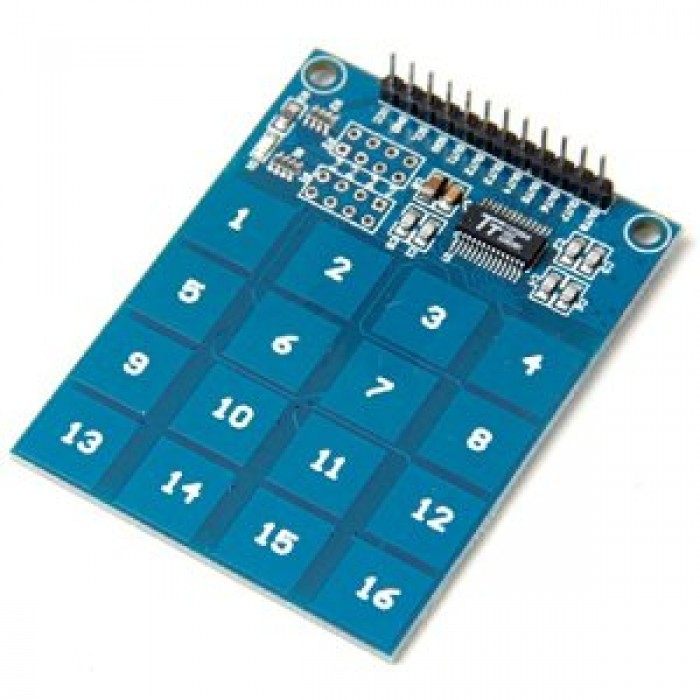 ttp229 16 channel capacitive touch module