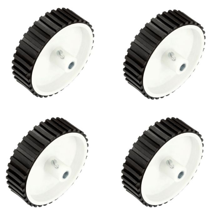 7x2cm Gear Motor Robot Wheel (4pcs) – Premium wheels for robotics. -Robot Wheels and Chassis -Robocraze