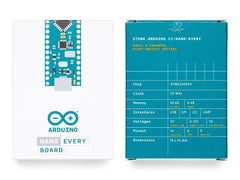 Arduino Nano Every (No Headers) – Compact ATmega4809 board for embedded projects. -Original Arduino Board -Robocraze