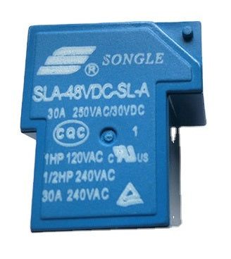 5 Pin 48V DC Coil Electromagnetic Power Relay – 48V DC power relay with 5-pin setup. -Relay Module -Robocraze