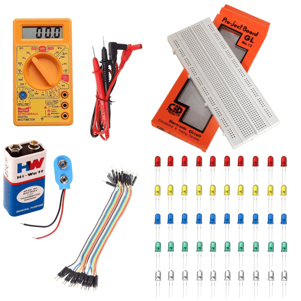 Basic Electronics Practical Kit Buy Basic Electronics Kit Online in India | Robocraze