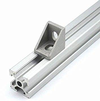 2020 aluminium profile corner bracket L joint for DIY 3D printer frame -Robocraze
