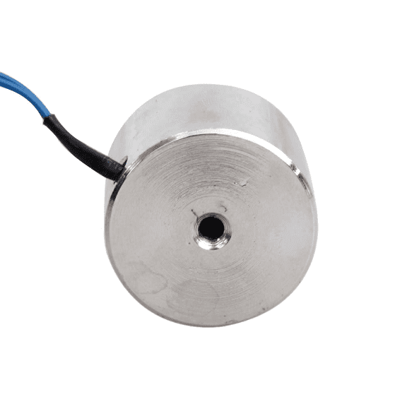 DC 12V KK-P25/20 8KG Lifting Electromagnet – Strong 12V lifting solenoid for automation.-Solenoid Valve -Robocraze