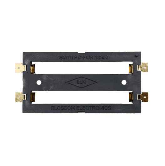 18650 SMD/SMT Dual Holder – PCB-mounted compact power. -Battery Accessories -Robocraze