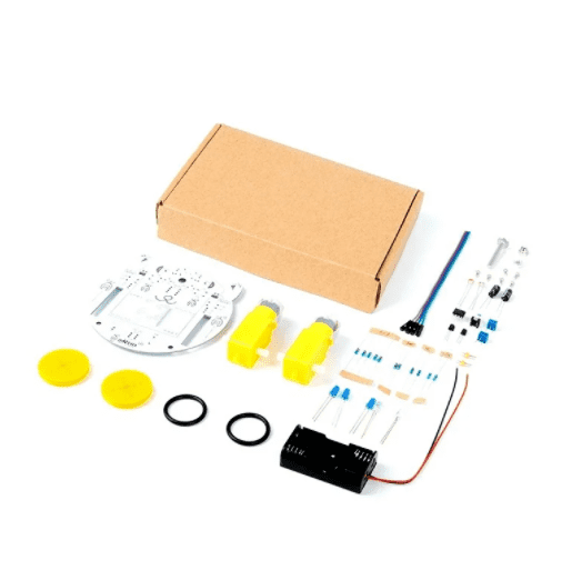 D2-1 DIY Kit Intelligent Tracking Line Smart Car Kit TT Motor Electron