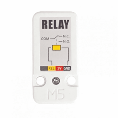 M5 Stack Mini 3A Relay Unit – 3A relay module for switching electrical appliances via ESP32. -Relay Module -Robocraze