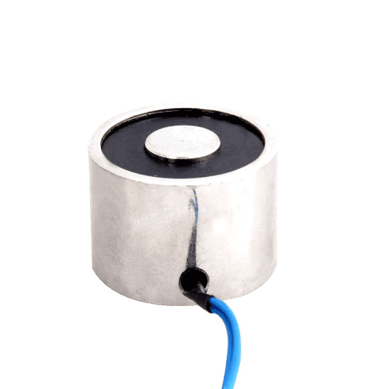 DC 12V KK-P25/20 8KG Lifting Electromagnet – Strong 12V lifting solenoid for automation.-Solenoid Valve -Robocraze