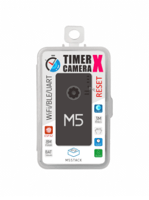 M5Stack Timer Camera X (OV3660) – ESP32 camera with PSRAM for AI. -Camera Module -Robocraze