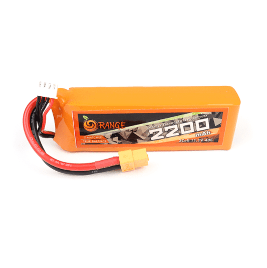 11.1V 2200mAh 3S 40C/80C LiPo Drone Battery – For FPV aircraft, RC drones & quadcopters - DIY Drone Parts - Robocraze