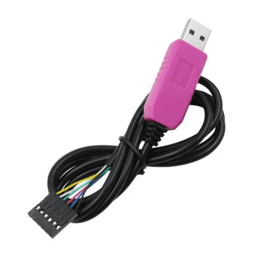 PL2303HXD USB TTL RS232 Cable – Reliable USB to TTL & RS232 communication. -Robocraze