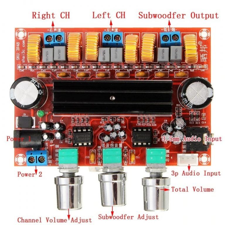 Digital subwoofer hot sale amplifier