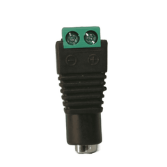 DC Power Female Plug Jack Adapter Connector – Secure female DC connector for circuits. Electronic Components - Robocraze