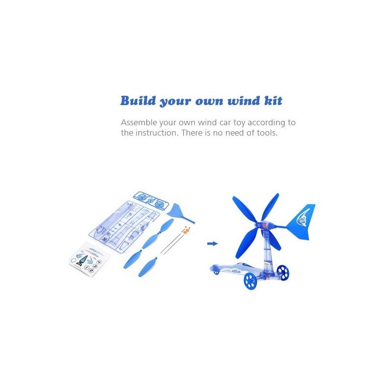 DIY Wind Power Car Educational Kit-Robocraze