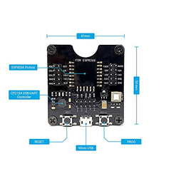 ESP8266 Wroom Downloader Tool – Programmer for firmware flashing. -Nodemcu ESP Board -Robocraze