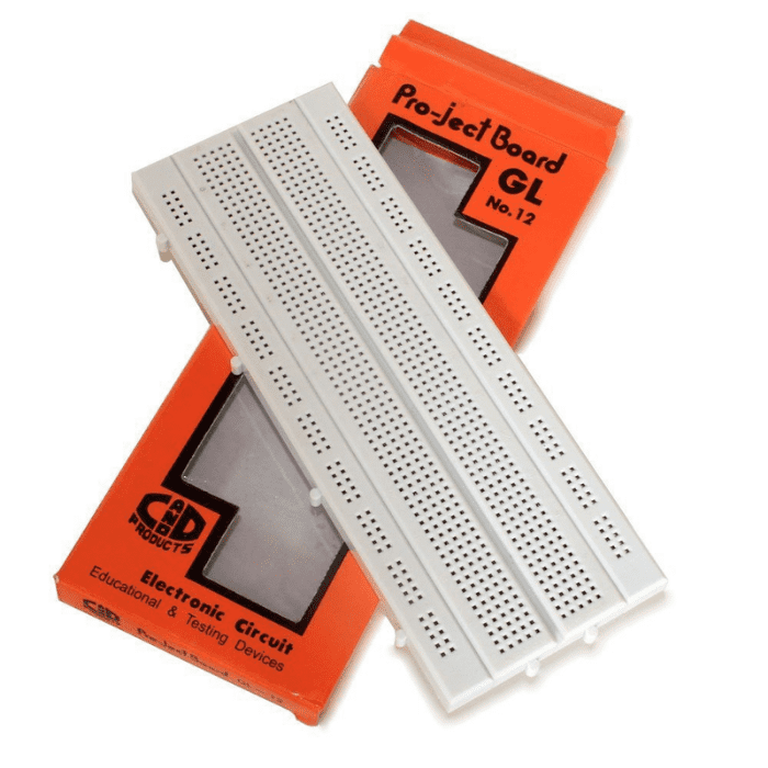 GL12 840 Points Solderless Breadboard for Large Prototyping - Electronic Components -Robocraze