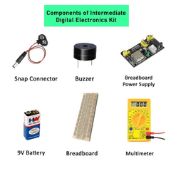Intermediate Digital Electronics Kit-Robocraze