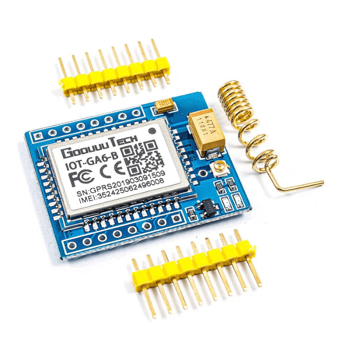 Gpr Module Small Buy Mini IOT-GA6 GPRS GSM Module Online in India | Robocraze