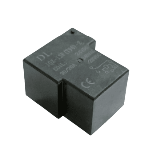 JQX-15F(T90) DC 24V 6-Pin Power Relay – High-power 24V DC industrial relay. -Robocraze