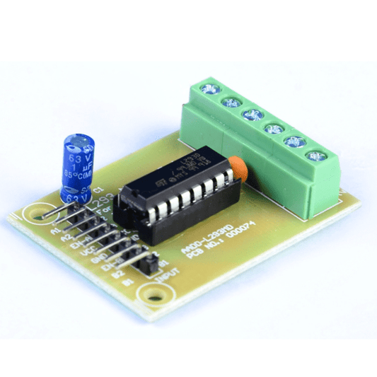 L293D Motor Driver Board – Essential motor driver for DC motors in robotics – Robocraze