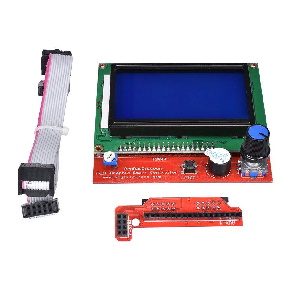 3D Printer 128x64 Smart LCD Display Controller for RAMPS 1.4 – Robocraze