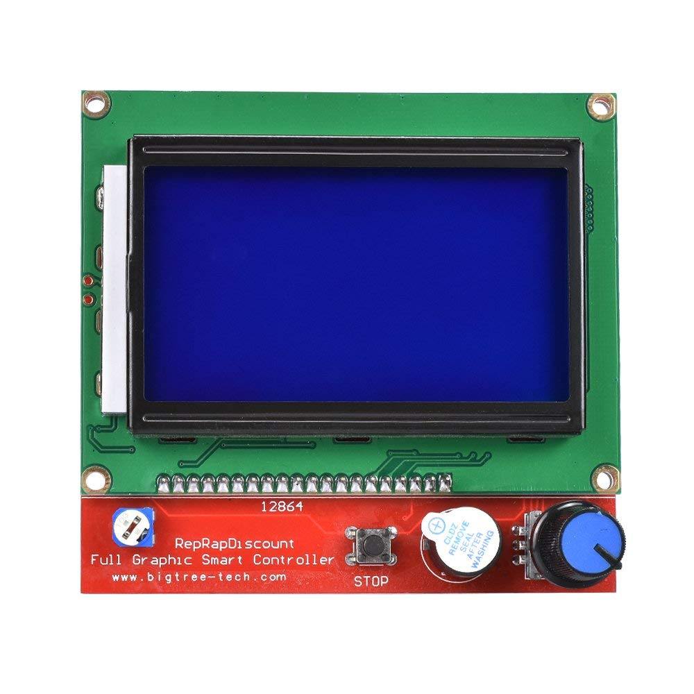 3D Printer 128x64 Smart LCD Display Controller for RAMPS 1.4 – Robocraze